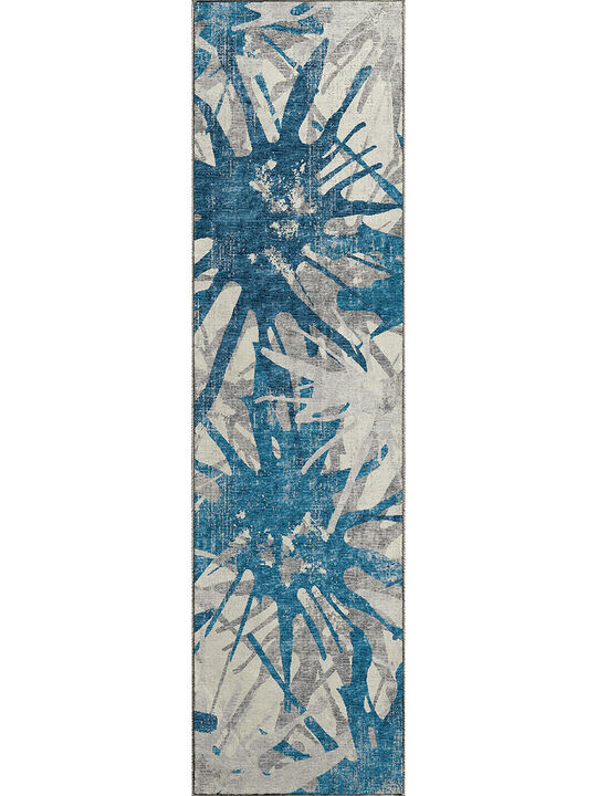 Brisbane BR6 Cobalt 2'3" x 7'6" Rug
