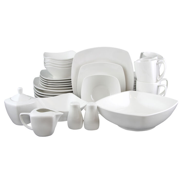 Gibson Zen Buffetware 39-Piece Dinnerware Set