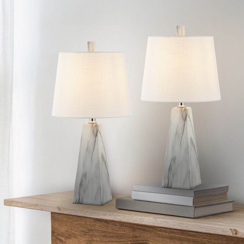 Owen Contemporary Resin LED Table Lamp