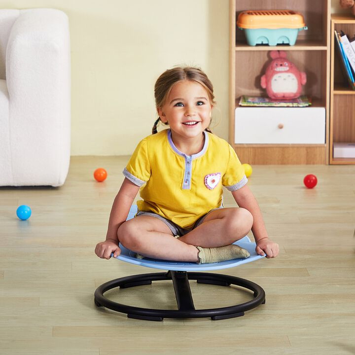 360&deg; Rotating Kids Chair Elephant Design Sensory Seat for Toddlers