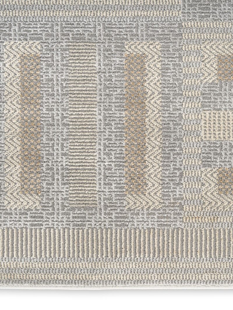 Nordic NRC11 Gray/Multicolor 4' x 6' Rug