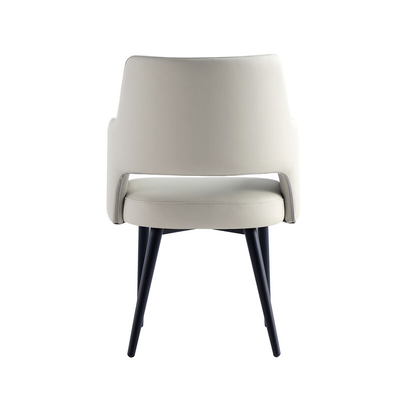 Tremont Light Gray Dining Armchair