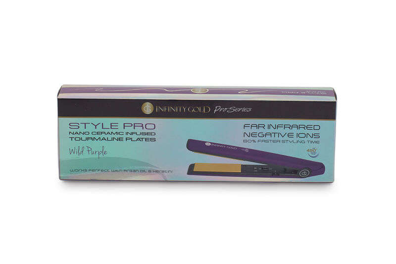 Purple Pro Series Flat Iron