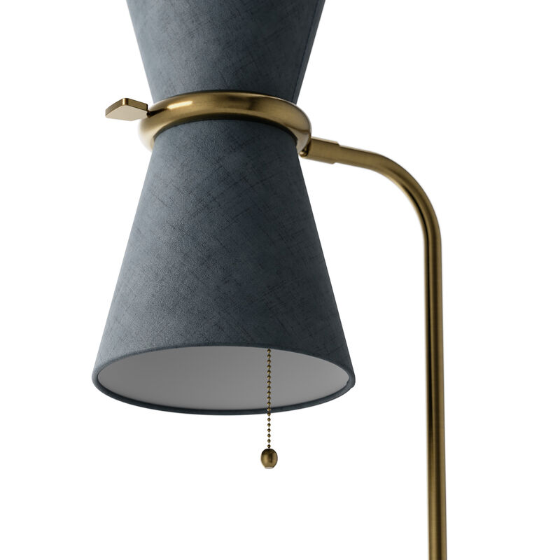 Gable Blue Floor Lamp image number 2