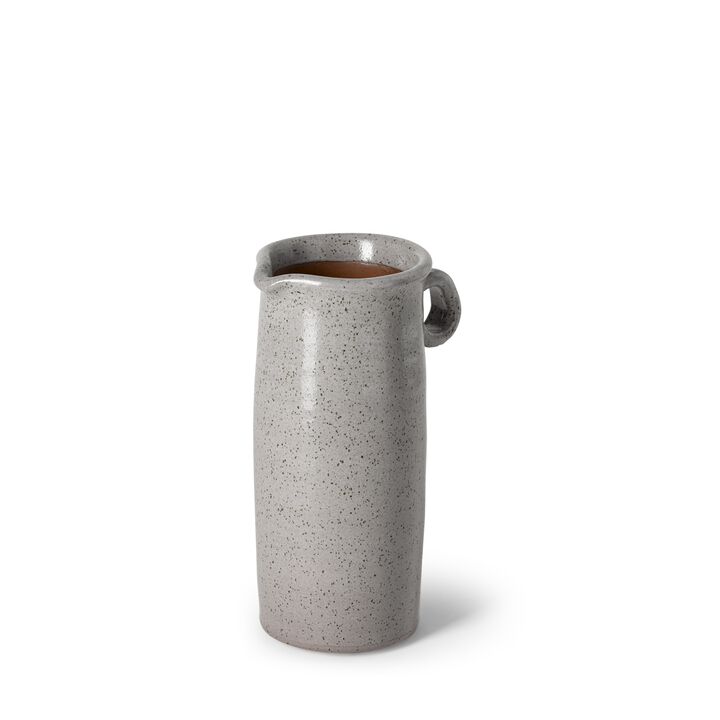 Modern Speckle Ceramic Jug for Dining Table or Living Room Decor