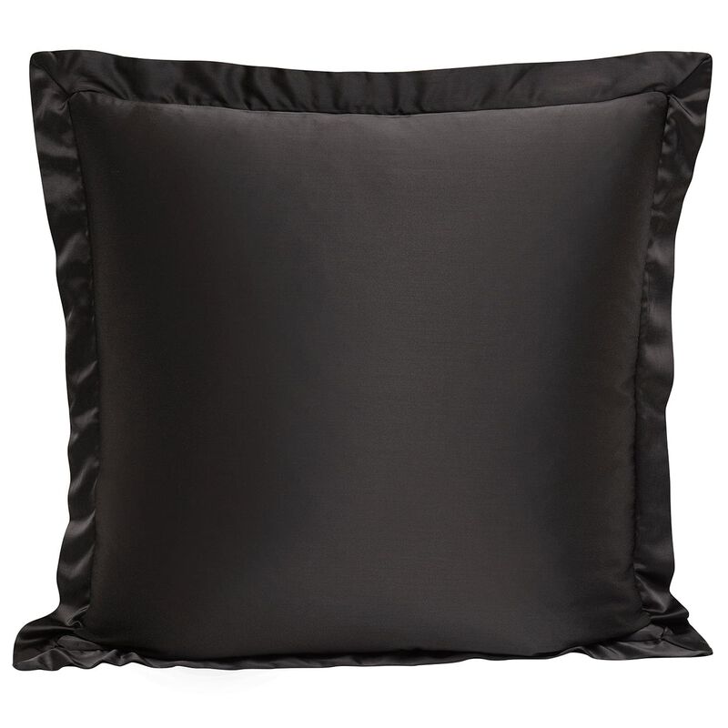 High Shine Espresso Euro Sham image number 0