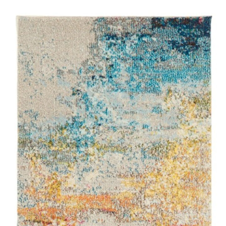 HomeRoots Abstract Runner Rug