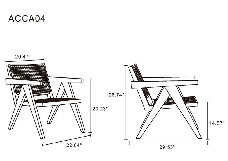 Hamlet Brown Accent Chairs (Set of 2)