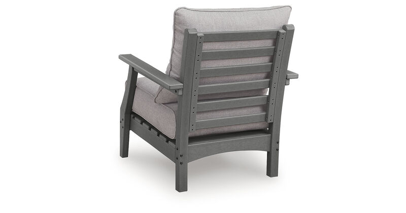 Lone View Bay Outdoor Lounge Chair with Cushion image number 3