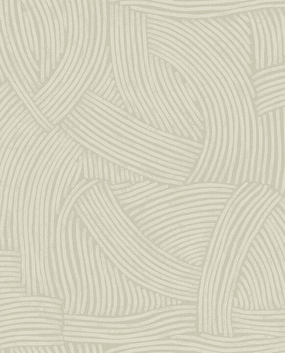 Freesia Grey Abstract Woven Wallpaper