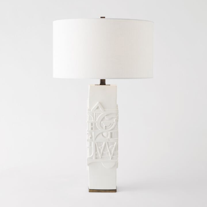 Totem Lamp-White