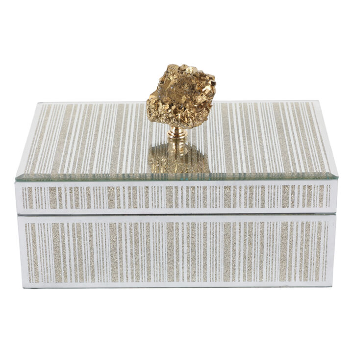 Glass 8x5 Jewelry Box
