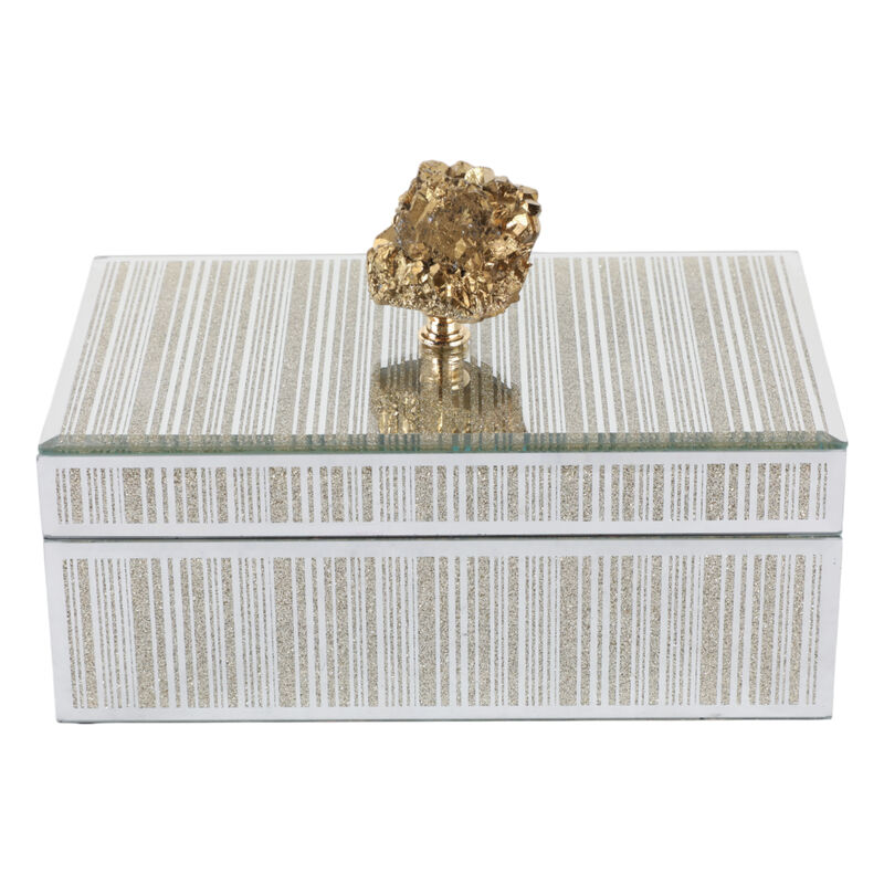 Glass 8x5 Jewelry Box image number 1