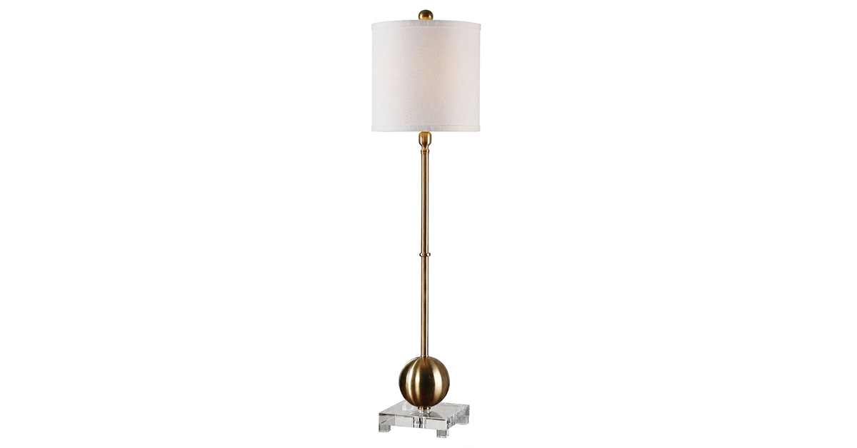 Uttermost Laton Brass Buffet Lamp