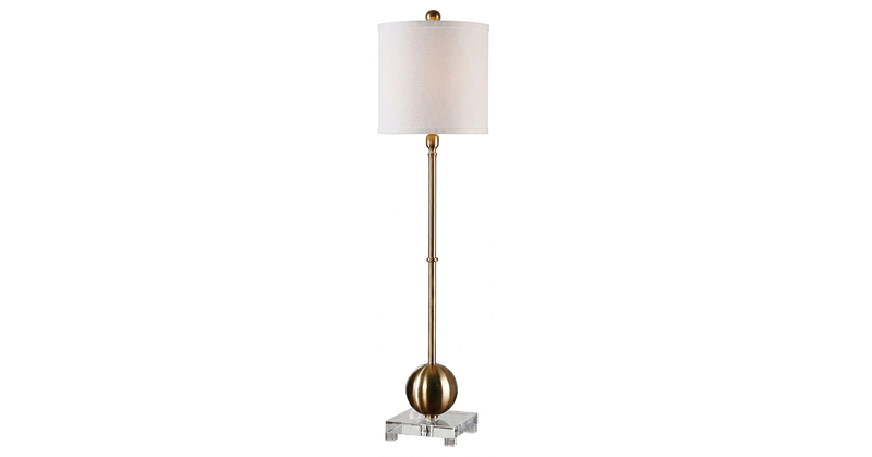 Uttermost Laton Brass Buffet Lamp image number 0