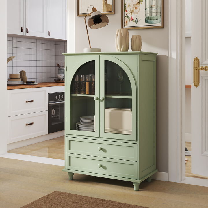 Zukken Farmhouse Storage Cabinet