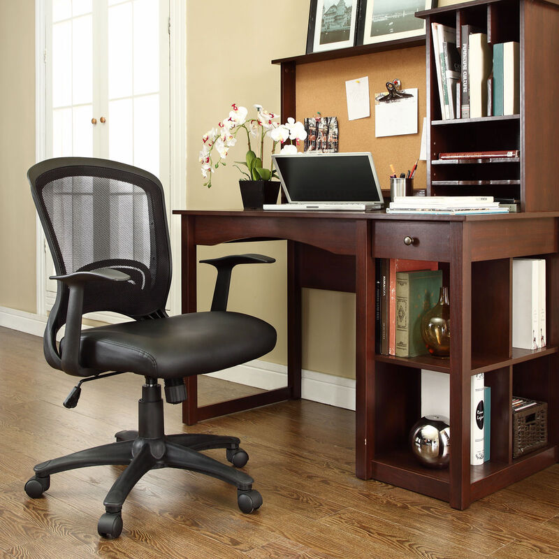 Modway Furniture - Pulse Vinyl Office Chair Black