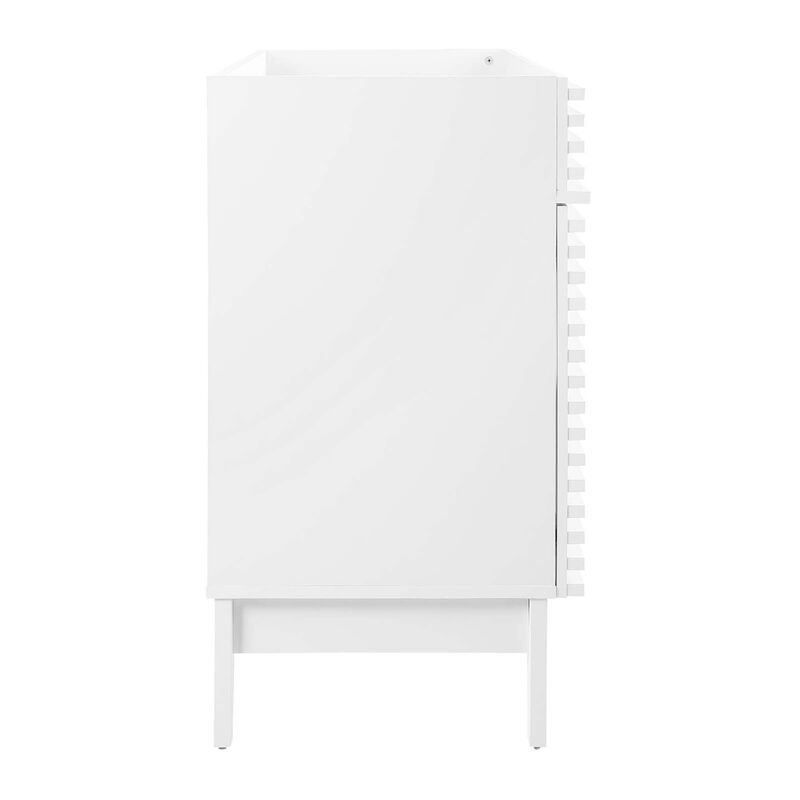 48 in. Render Single Bathroom Vanity Cabinet, White image number 1