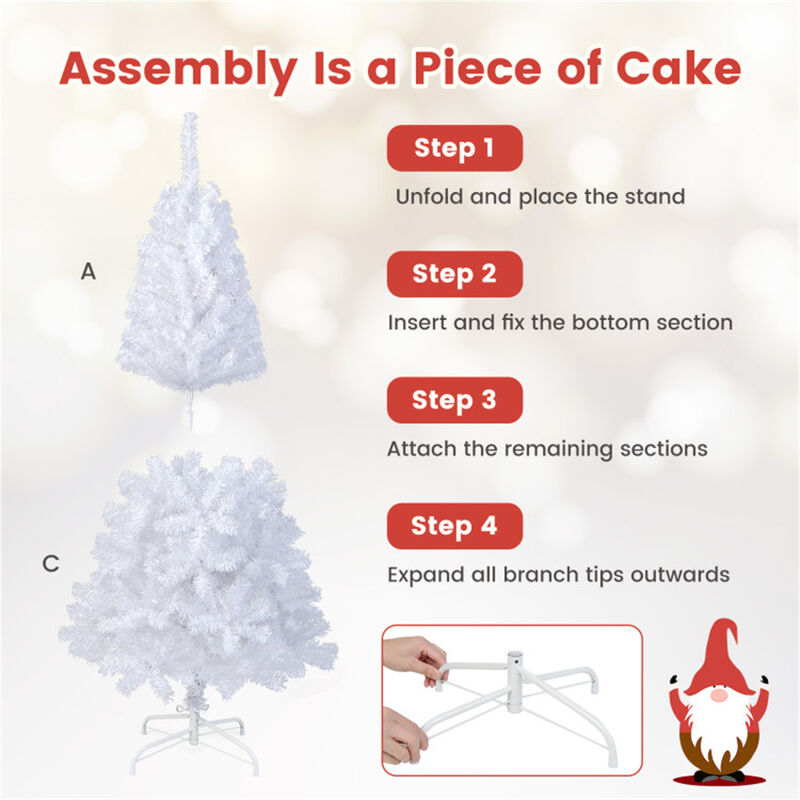 Classic Artificial Christmas Tree for Indoor Holiday Decor