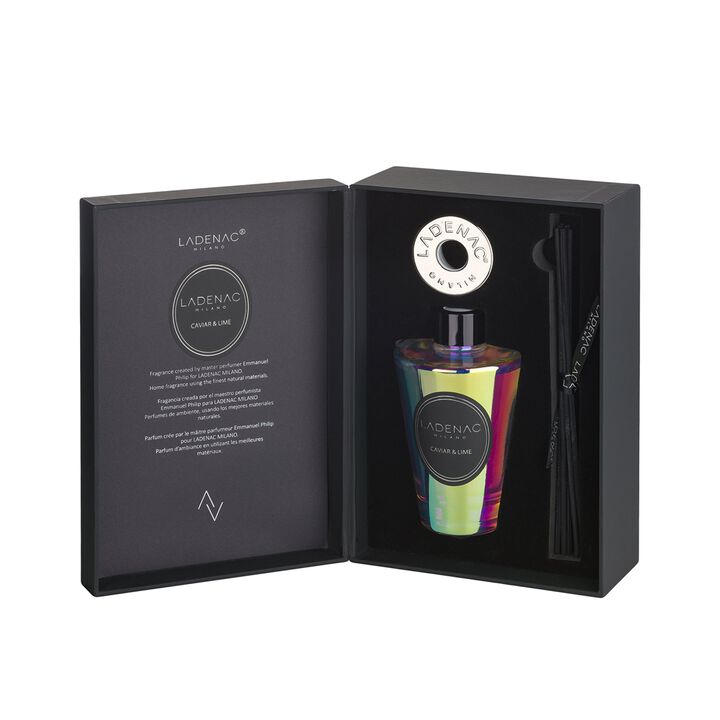 Reed Diffuser URBAN SENSES 6.8 fl oz Holographic Caviar Lime 3.74 x 5.91 x 8.86 in