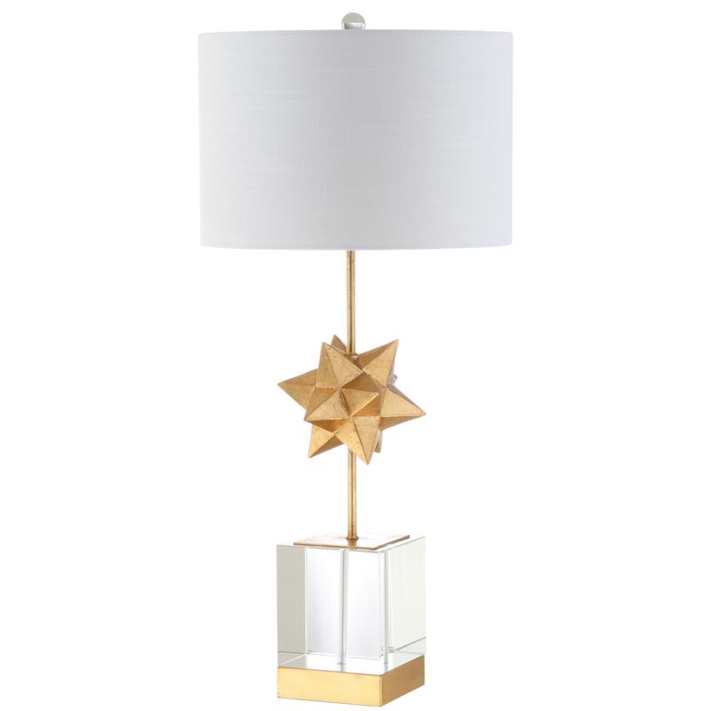 Estelle LED Metal/Crystal Table Lamp