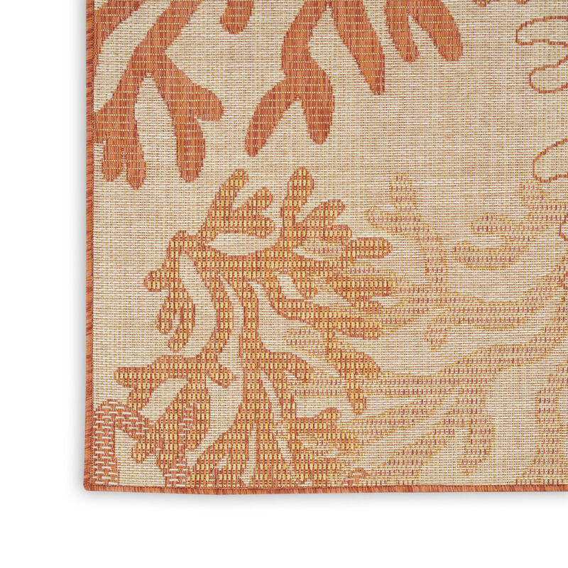 HomeRoots Nautical Indoor Outdoor Area Rug image number 3