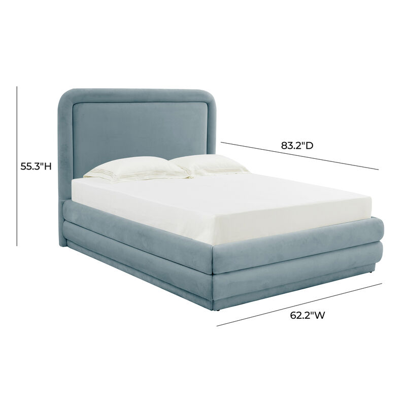 Briella Velvet Bed image number 4