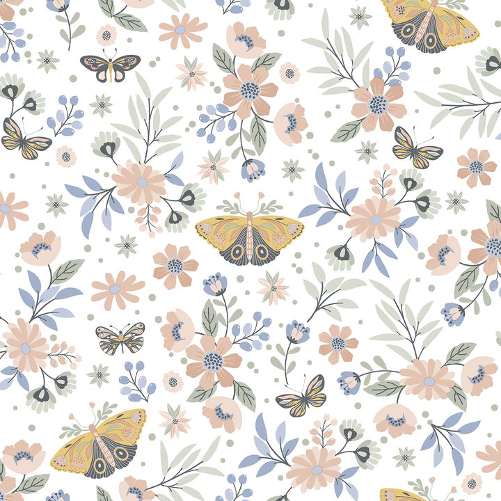 Whimsical Meadow Wallpaper
