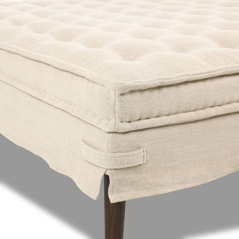 Cole 48" Broadway Dune Ottoman
