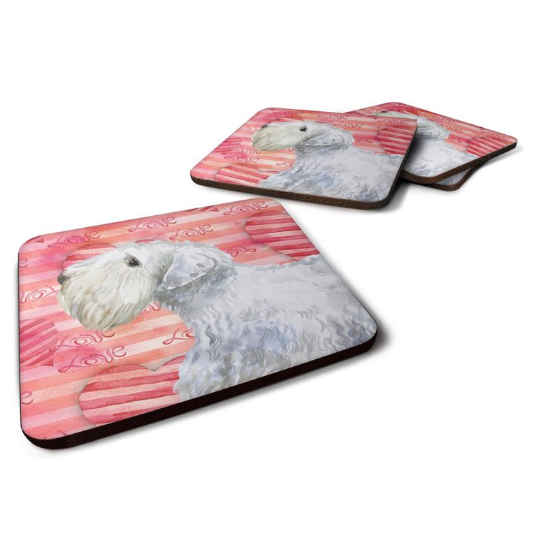 Caroline's Treasures Sealyham Terrier Love Decorative coasters, Multicolor
