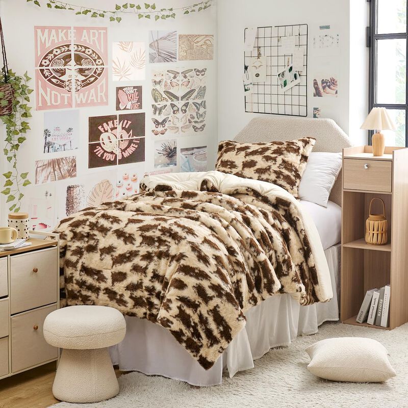 Cowboy - Coma Inducer&reg; Oversized Comforter Set - Brown Cow