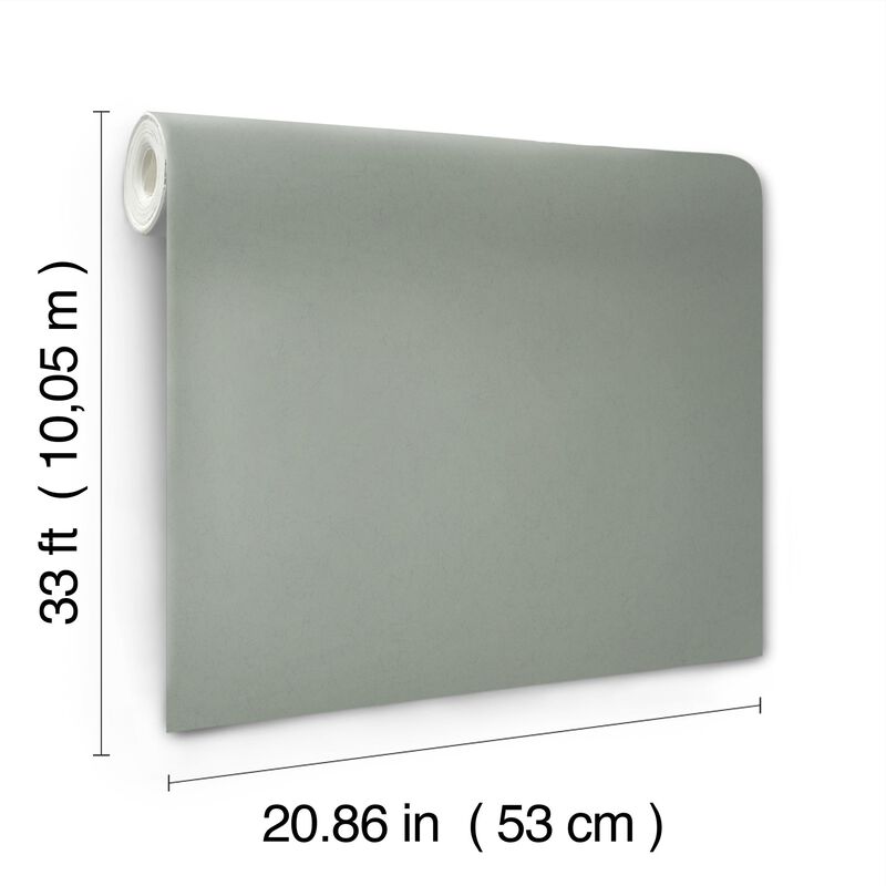 Parget Avokado Green Textured Wallpaper (Double Roll) image number 4