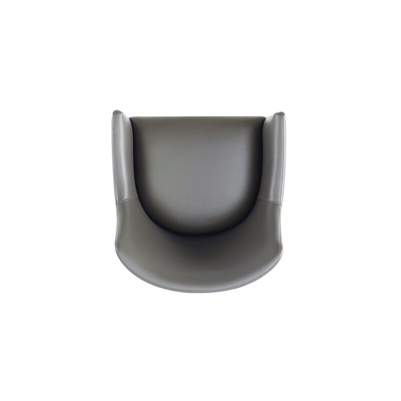 Gansevoort Dark Gray Dining Arm Chairs (Set of 2)