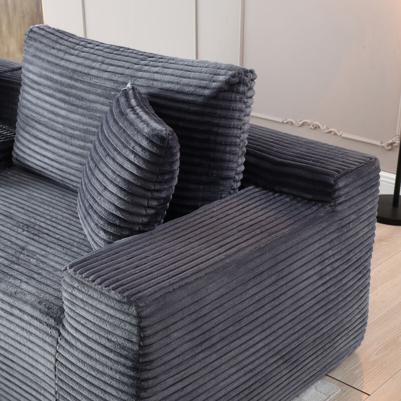 Snogla Sectional Sofa with Cup Holders image number 5