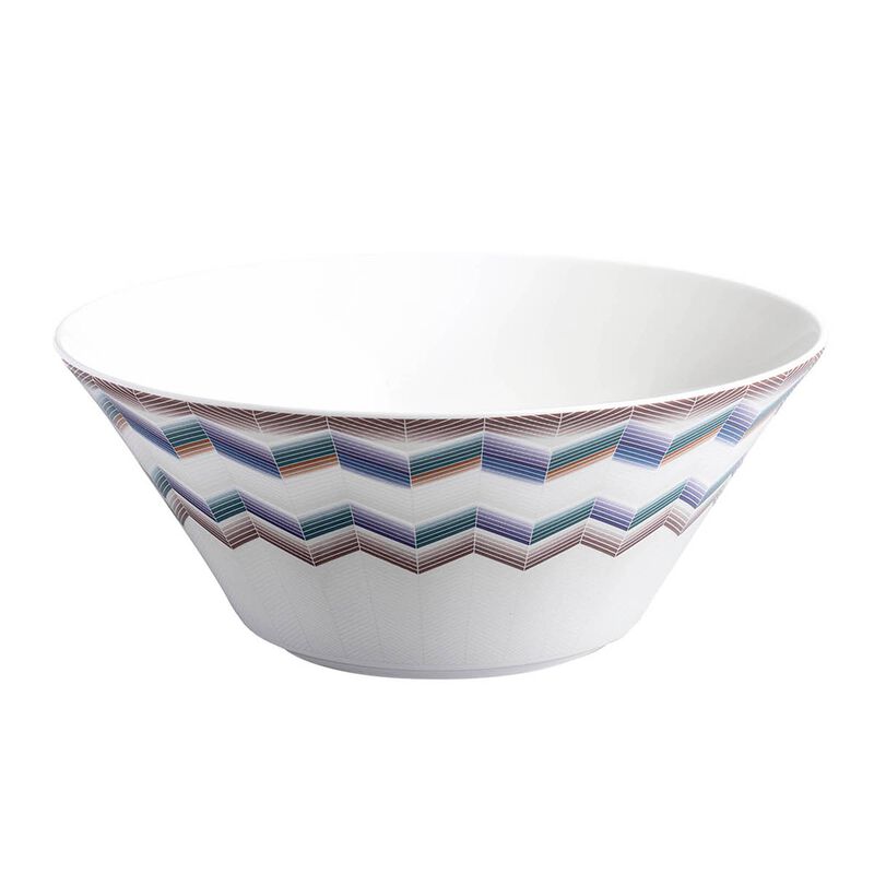 Salad Bowl ZIG ZAG JARRIS 148, diam. 10.43", H 4.33" image number 0
