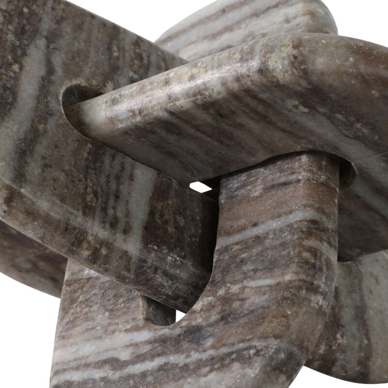 9x9" Rounded Marble Knot, Grey image number 4