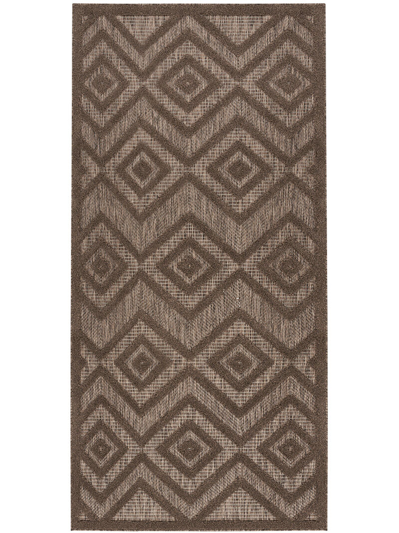 Versatile NRV01 Brown 2'2" x 7'6 Rug image number 0