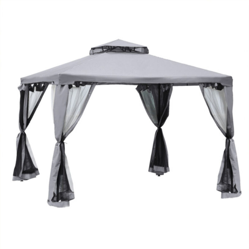 Heavy-Duty Patio Gazebo Sturdy Outdoor Canopy for Backyard & Pool Area