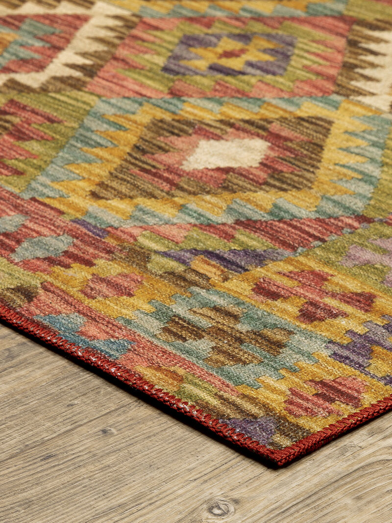 Malibu 3'6" x 5'6" Gold Rug