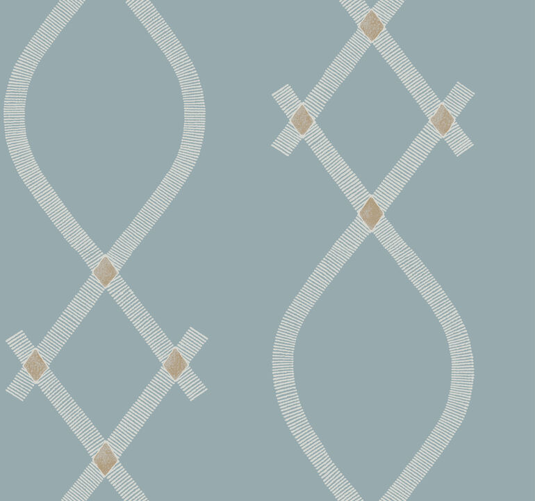 Ellena Blue Wallpaper