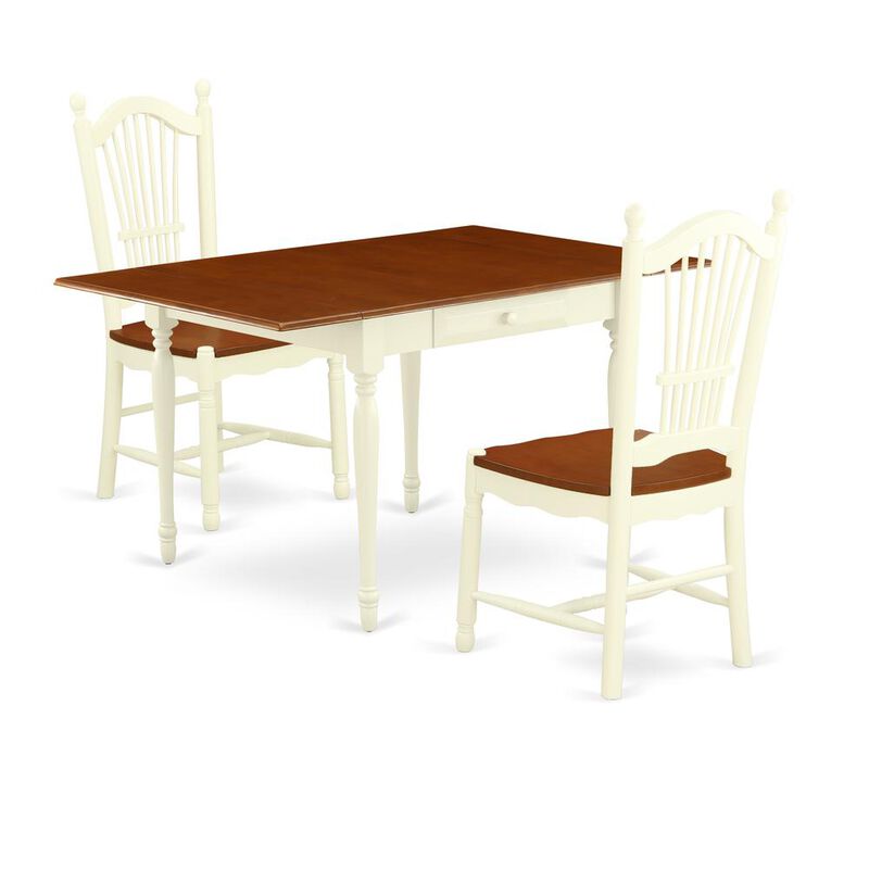 Dining Room Set Buttermilk & Cherry