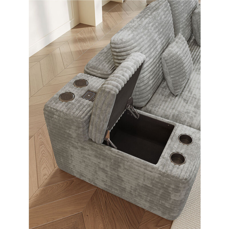 Pafles 5-piece Sectional Sofa image number 5