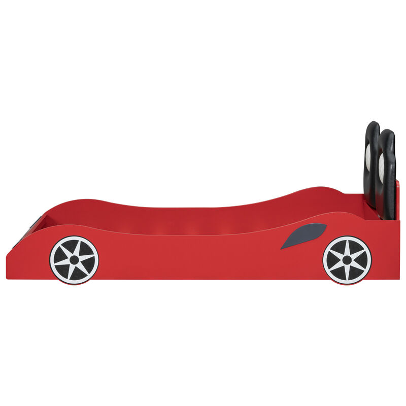 Cimpku Kids Race Car-Shaped Platform Bed image number 0