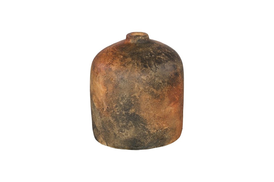 Raw Umber Stem Vase