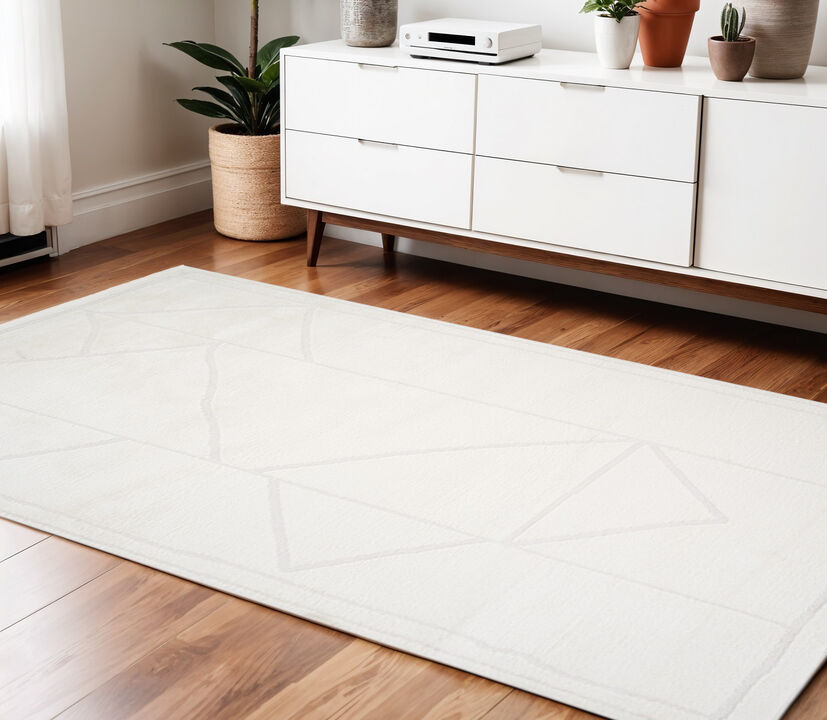 HomeRoots Medallion Area Rug