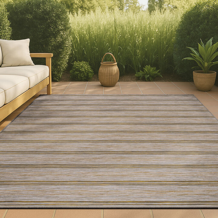 Bo Modern Farmhouse Wide Stripe Area Rug