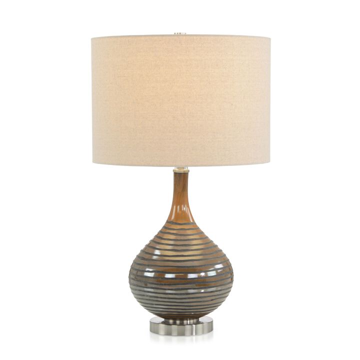Chestnut Brown Table Lamp