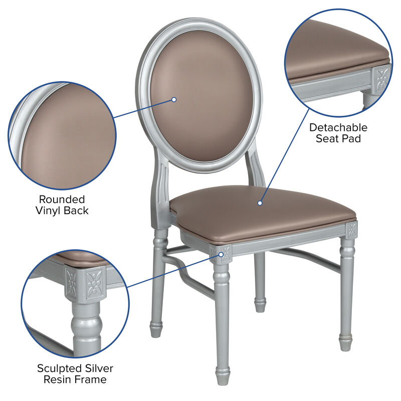 Resin King Louis Chairs image number 3