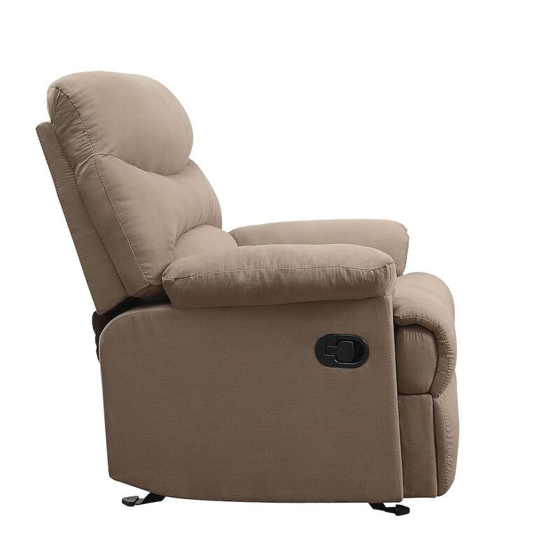 Plethoria Home Pillow Top Arms Recliner with Tufted Back