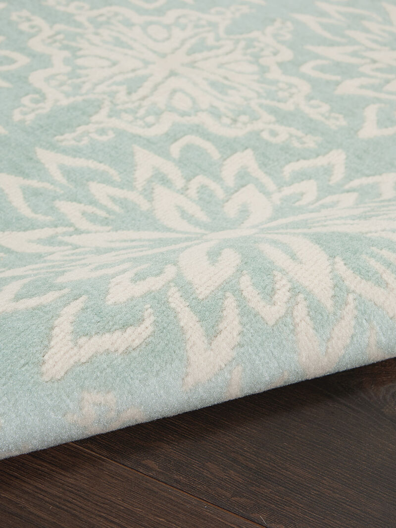 Jubilant JUB06 Ivory/Green 4' x 6' Rug